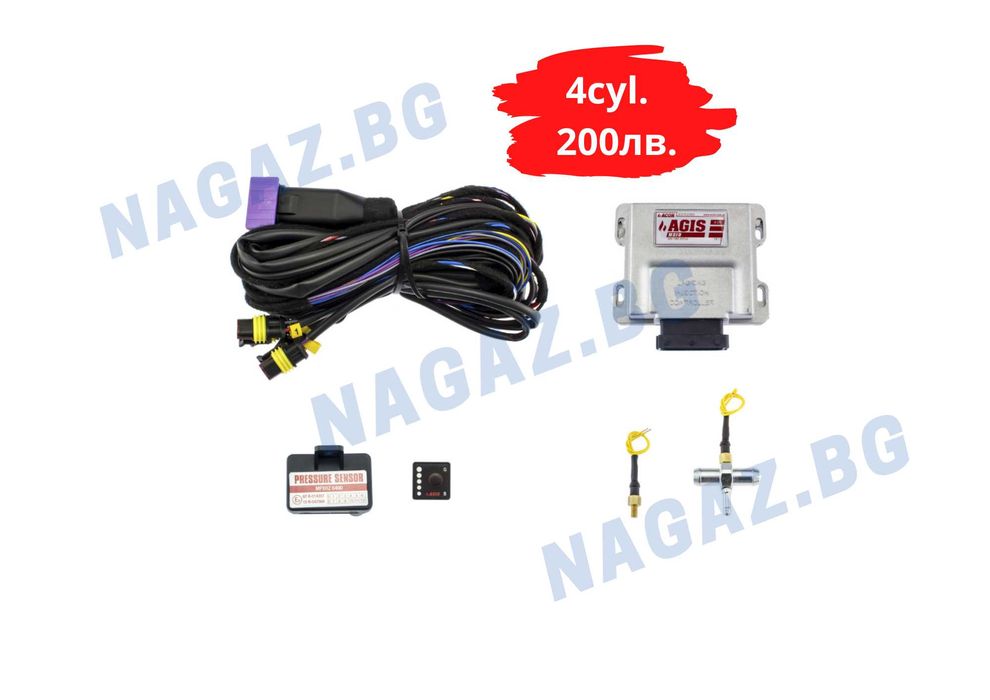 Газов инжекцион 4цил AGIS M210/AGIS P13 OBD/gazov injekcion