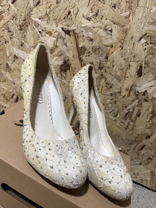 Продам туфли 38 размер, цвет айвари