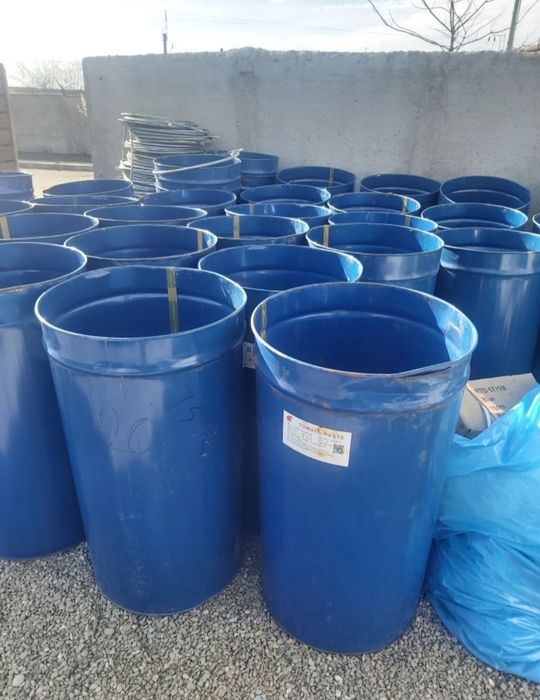 Butoi* butoaie tabla cereale 220 litri cu capac și colier