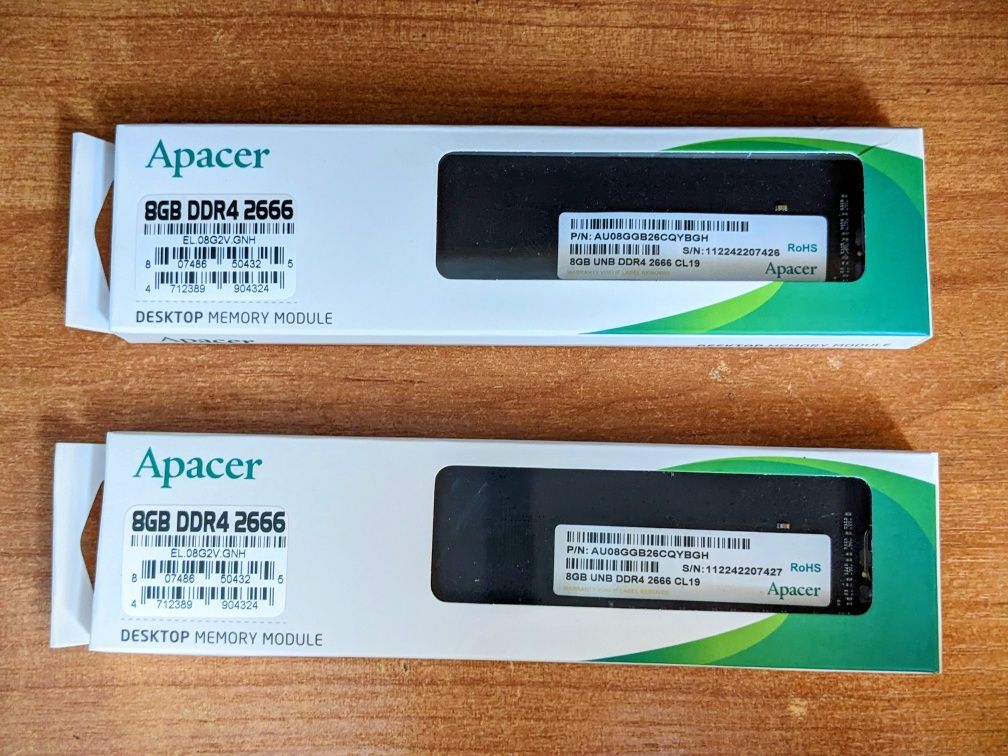 Оперативная память DDR4 2x8 ГБ