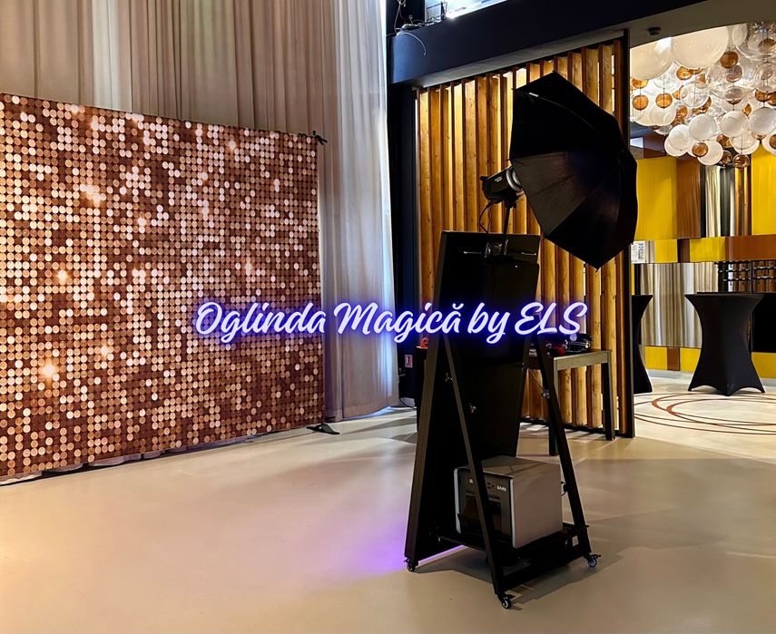 Oglinda Cabina Foto Artificii Cabina Telefonica Fum Greu Baloane Tort