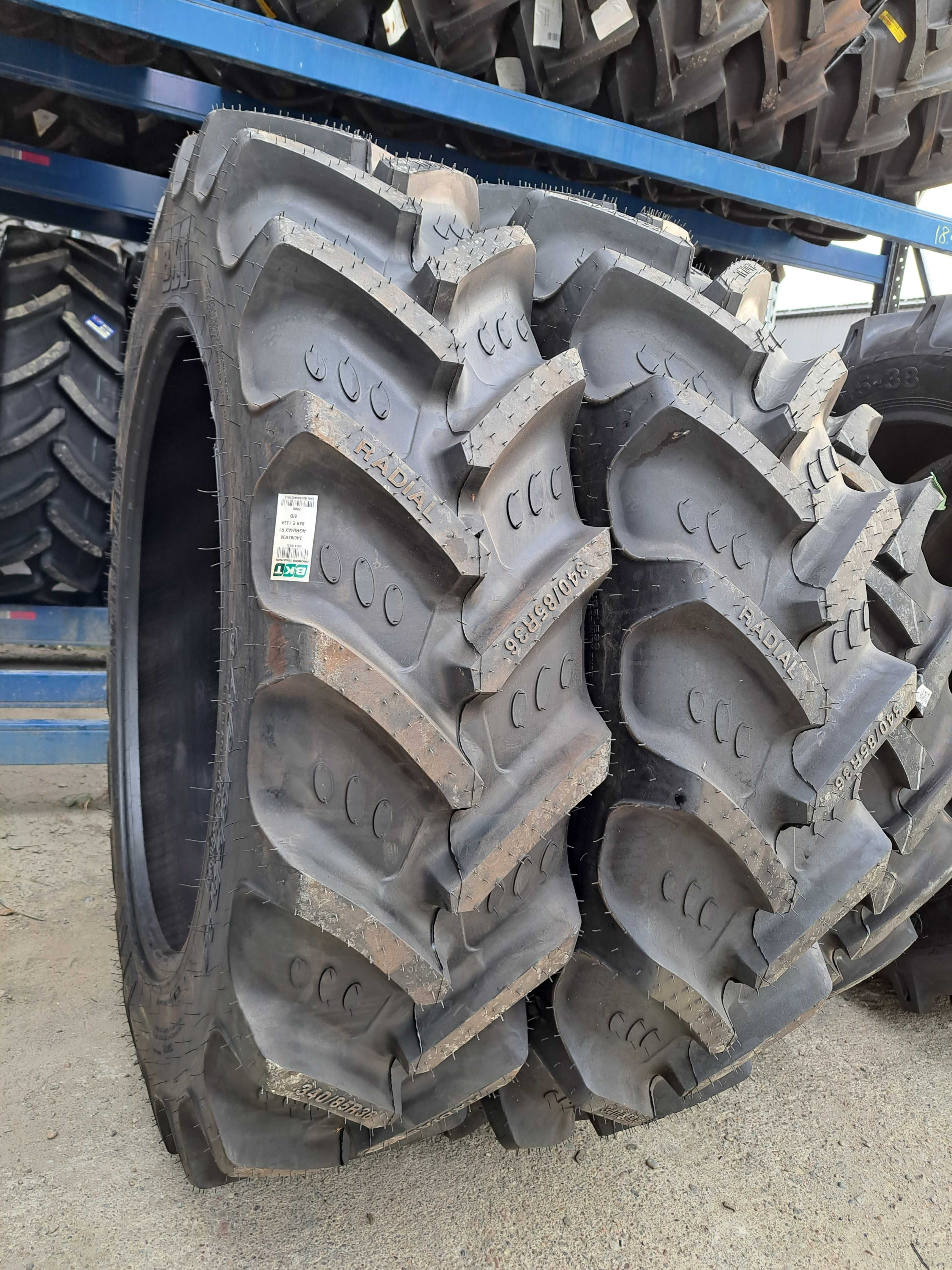 Anvelope noi 340/85R36 BKT AGRIMAX cauciucuri radiale 13.6R36 TRACTOR