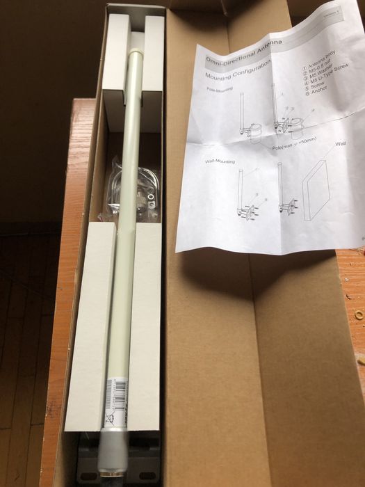 ZyAIR ext 108 8dBi Omni Dir outdr Ant 2.4 GHz RNG