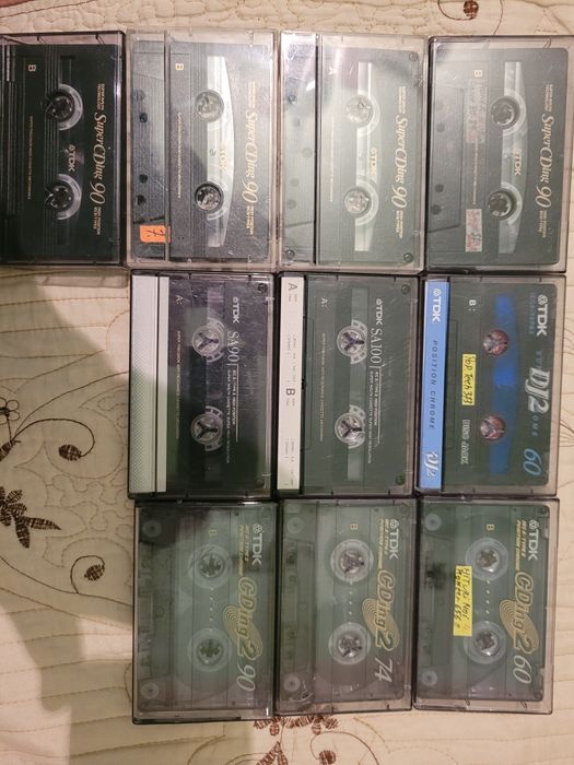 Casete TDK 90min Type ll Crome