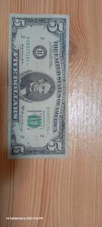Bancnota de 5 dolari din anul 1969