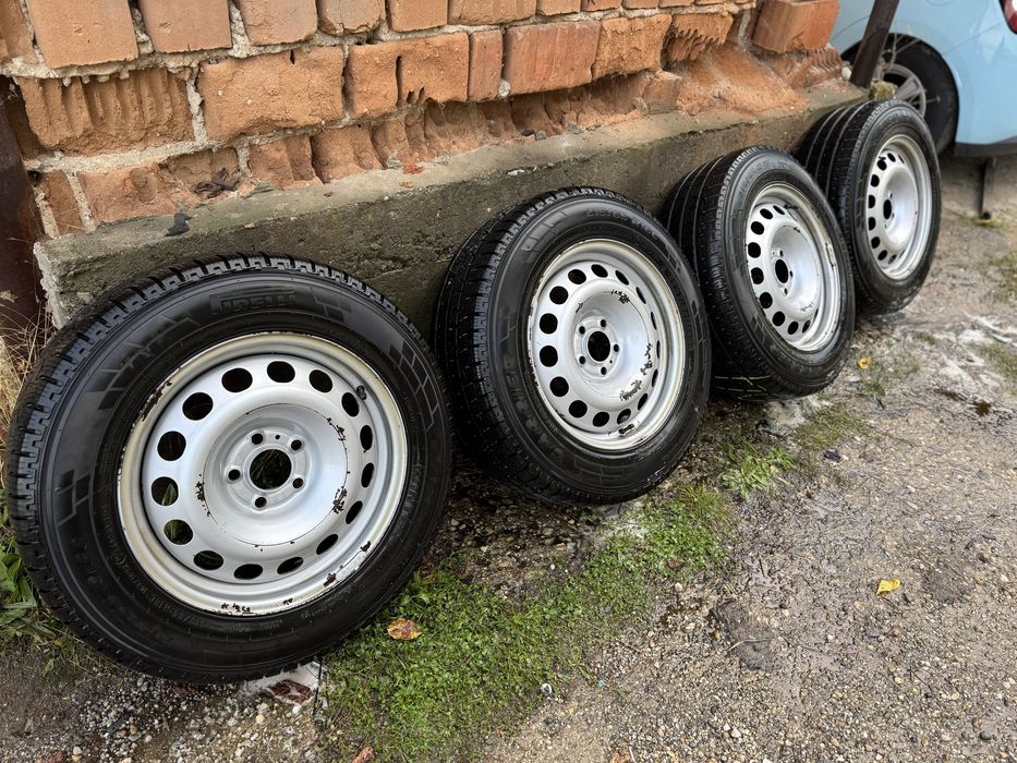 Roti Complete jante+cauciucuri VW Autoutilitara 215/65/R16C M+S;Dot 20