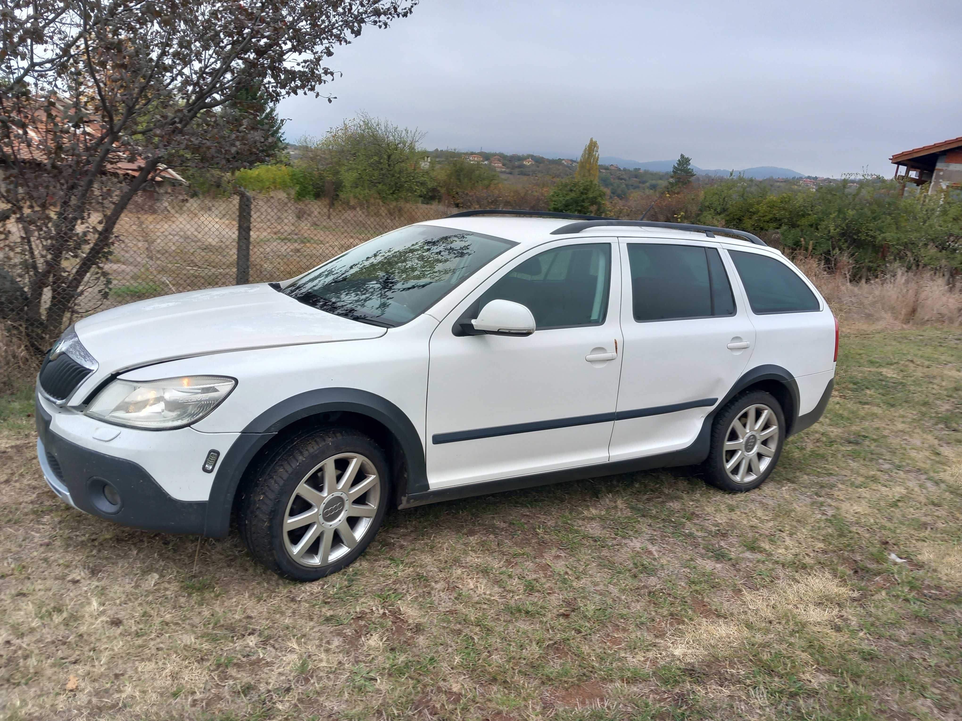 Skoda octavia scout 2.0TDI на части