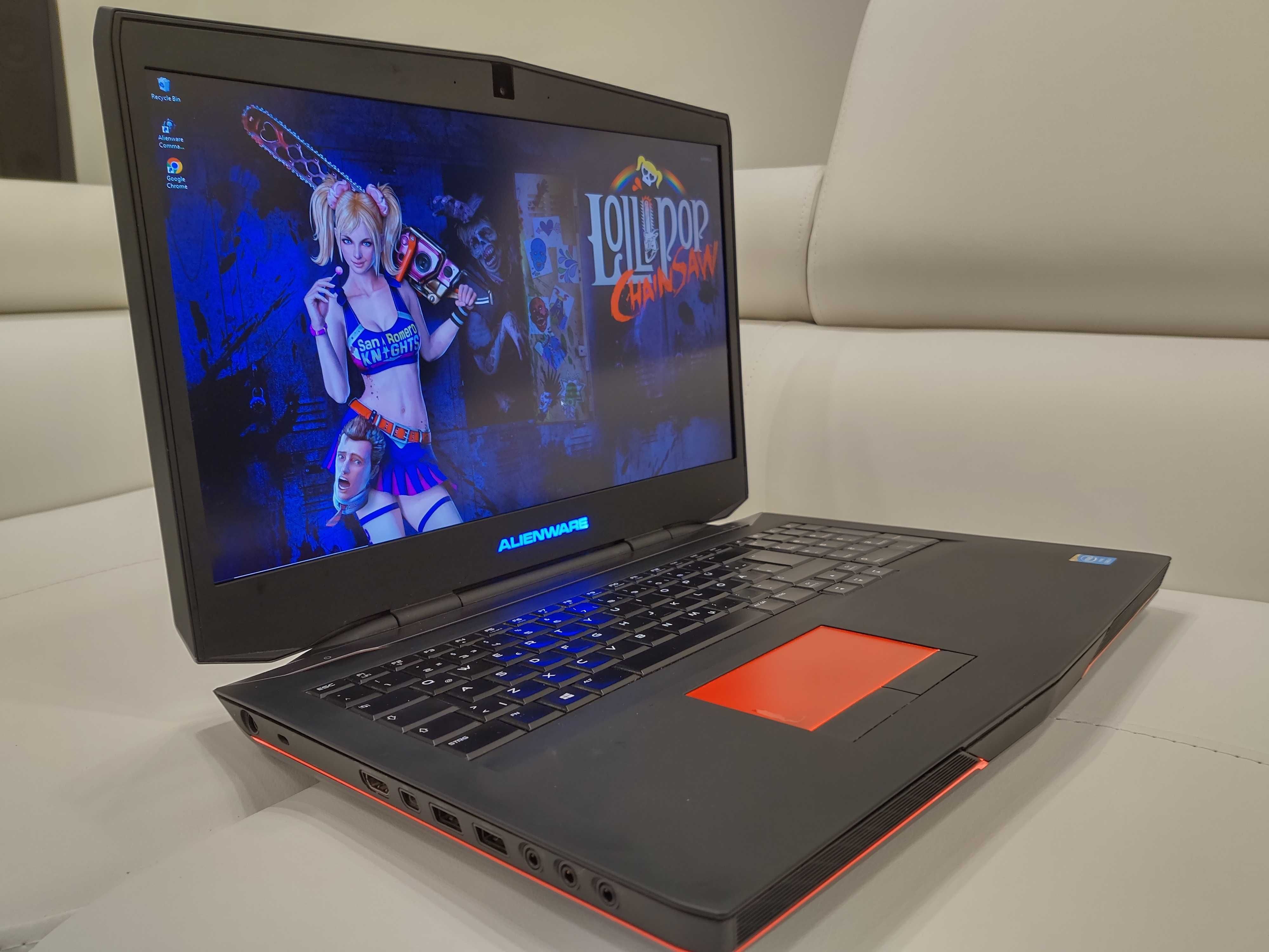 Laptop gaming ALIENWARE 17,3 inch ,intel core i7, video GTX, SSD 1 TB