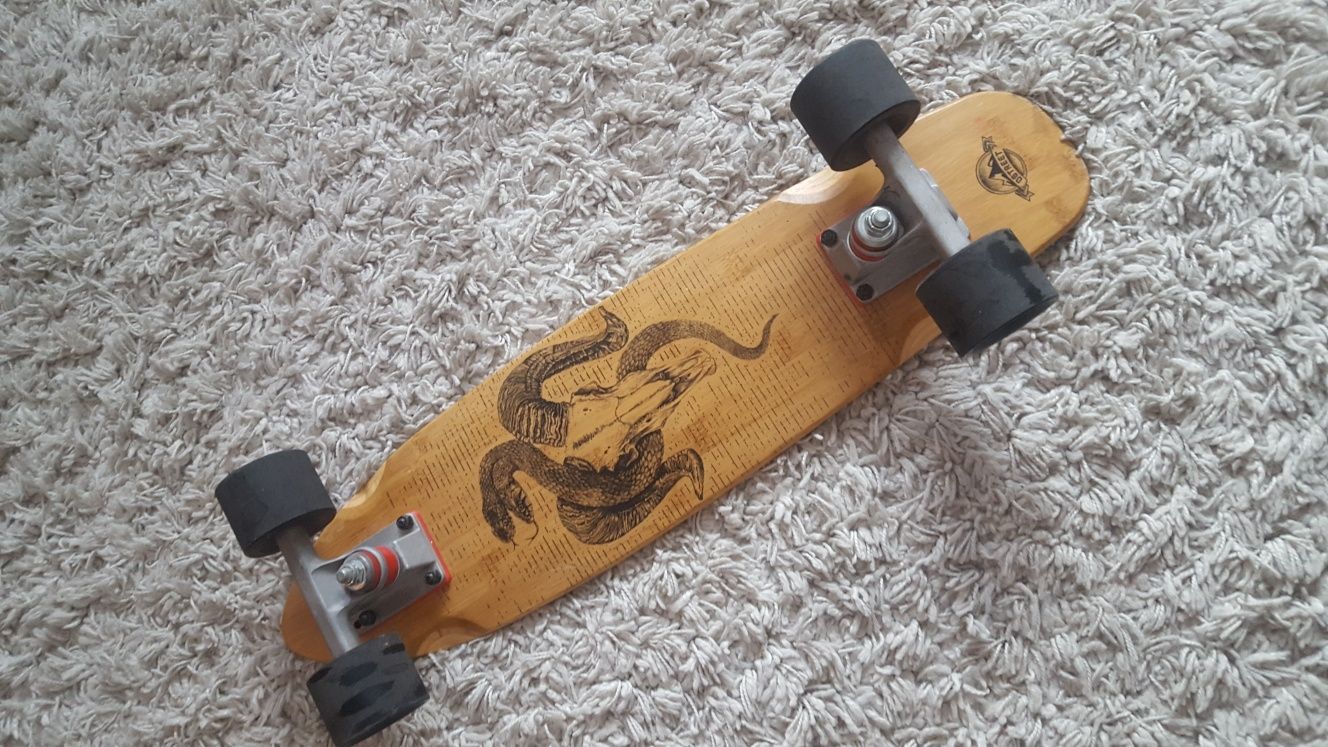 D-street aries bamboo cruiser penny board / skateboard