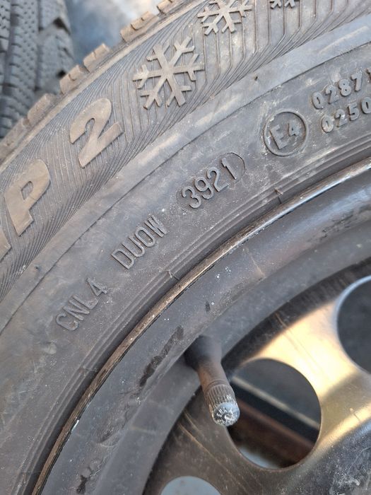 Jante originale R16 Peugeot cauciucuri 195 60 16