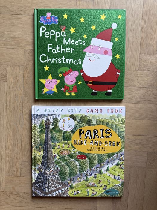 Английски книжки-Pepa pig;Peter rabit;Postman Pat,Немо,Дядо Коледа