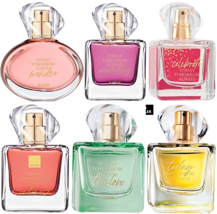Налични парфюми, тоалетни води  от Avon, Oriflame