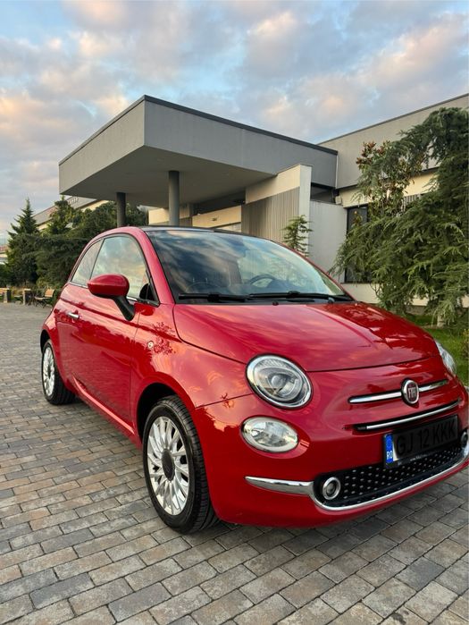 Fiat 500, Plafon panoramic, Cutie automata,