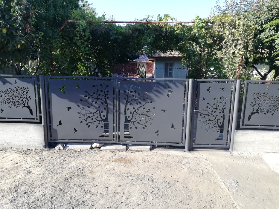 Garduri debitate plasmă, traforate