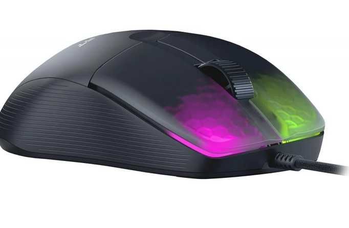 Mouse Gaming ROCCAT Kone Pro ,  19000 dpi - NOU - NEFOLOSIT - CU FIR