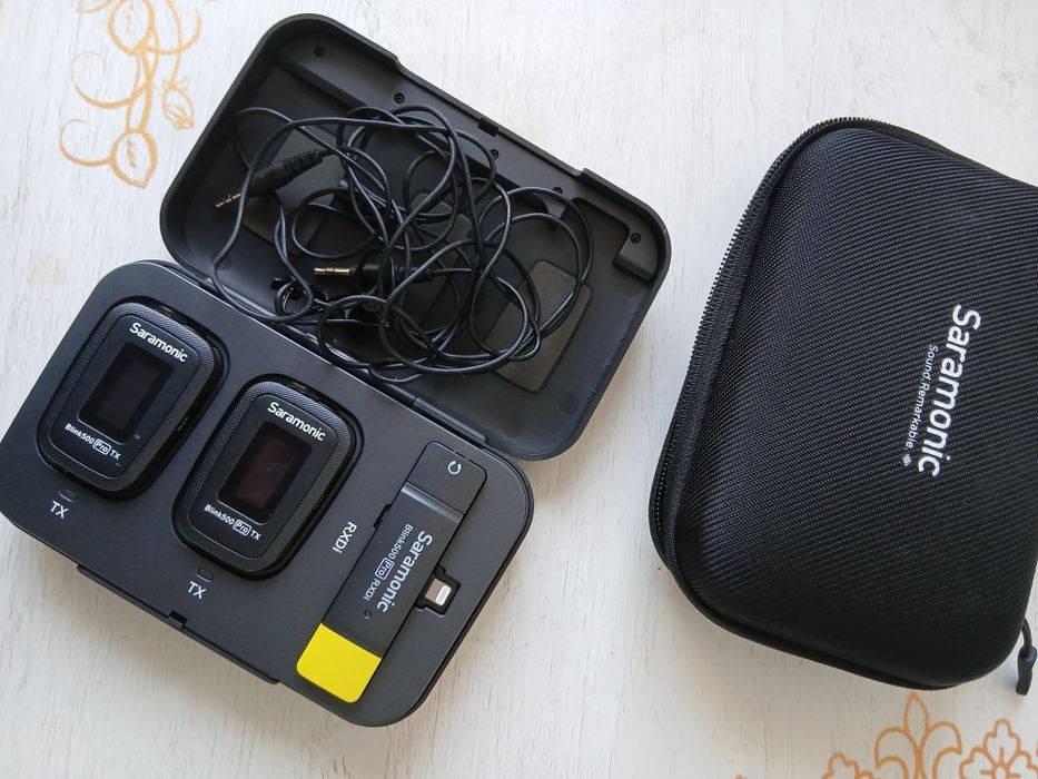 Saramonic Blink500 Pro B2 simsiz mikrofon (petlichka) 

Holati: A’lo