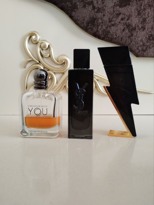 YSL , Armani , Carolina Herrera