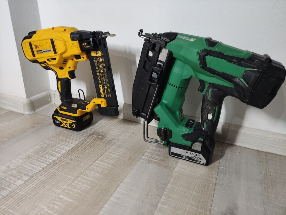 Pistol cuie DeWalt DCN 680 Hikoki NT 1865 DM Brushless