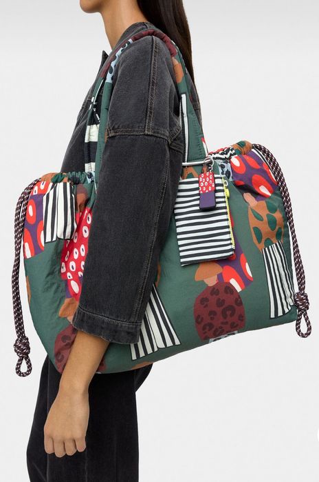 Двулицева чанта-шопър PARFOIS