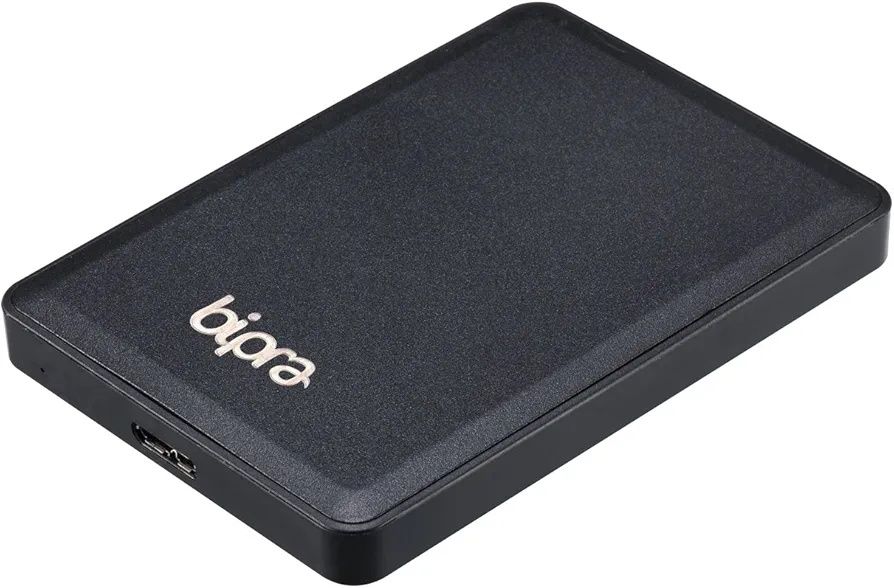 BIPRA ultra Slim 2,5 inch USB 3.0 NTFS - Negru (500 GB)