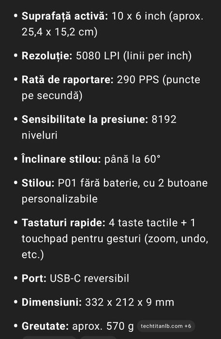 Tableta grafică A30VEIKK