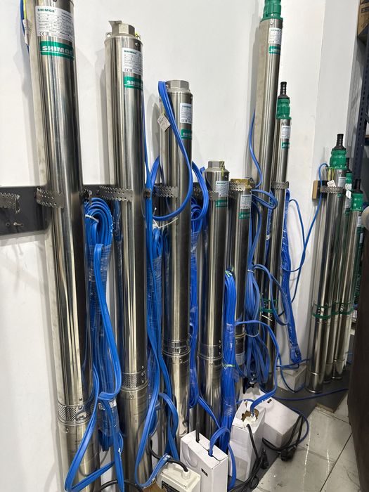 6 лик глубинный скважинный насослар 15 квт нержавейка Shimge 6SS 15kvt