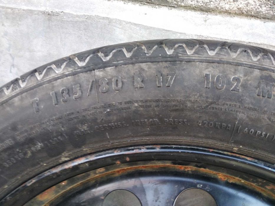 Резервна гума "патерица" за BMW 18 цола