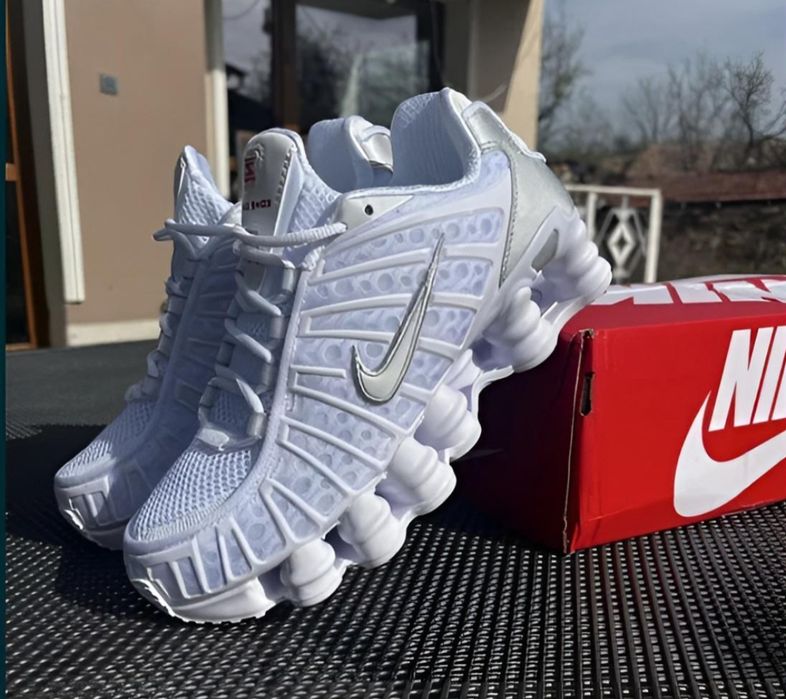 Nike shox tl white маратонки 36-46 номер