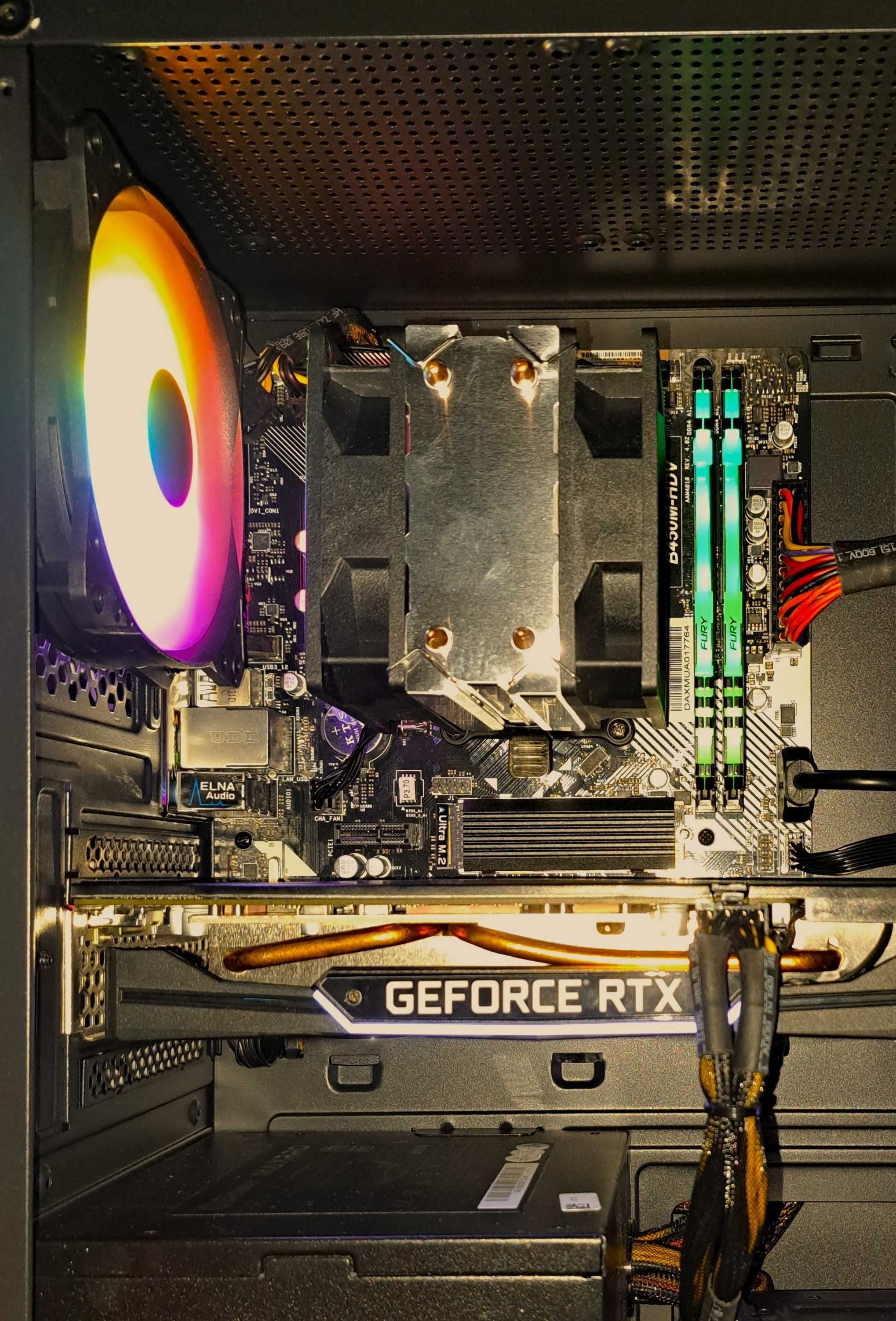 Kомпютър за игри/AMD Ryzen 5 3600/RTX 2060 8GB/RAM 16GB/SSD
