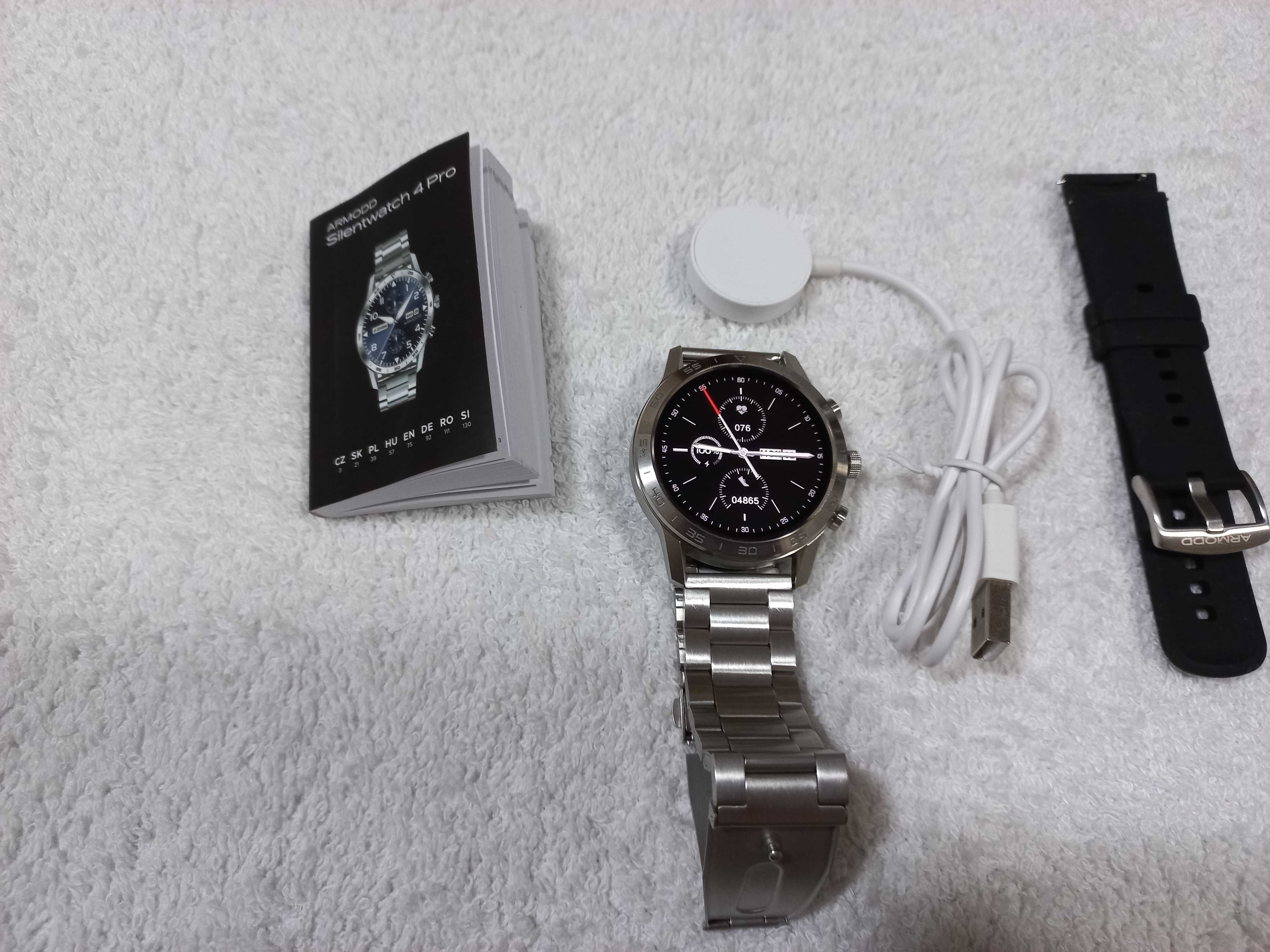 Ceas inteligent cu tensiometru Armodd Silentwatch 4 Pro