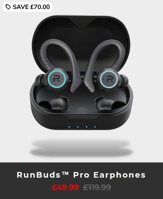 RunBuds™ Pro casti bluetooth pentru sport