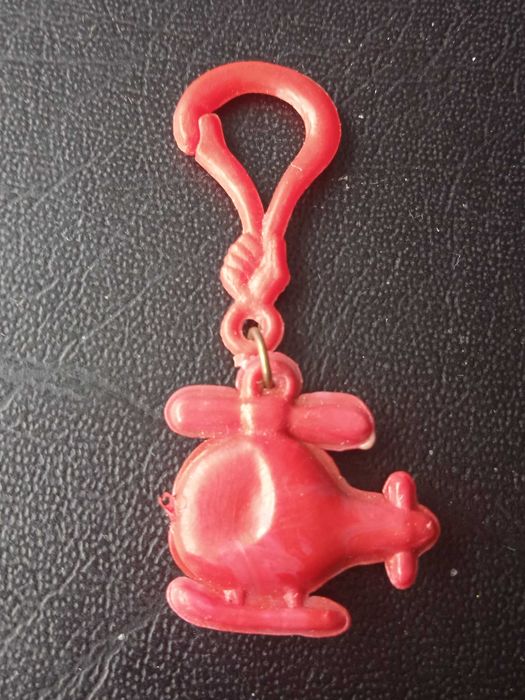 80-те стар колекционерски ключодържател Хеликоптер