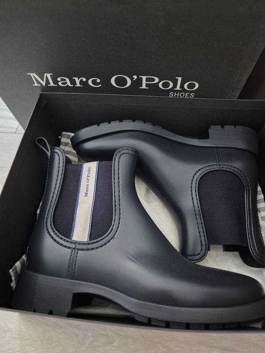 Cizme de cauciuc ploaie MARC O'POLO, NOI, 37, culoare navy