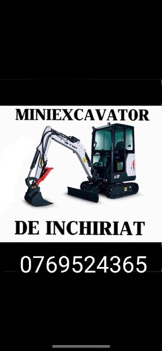 Excavator de inchiriat