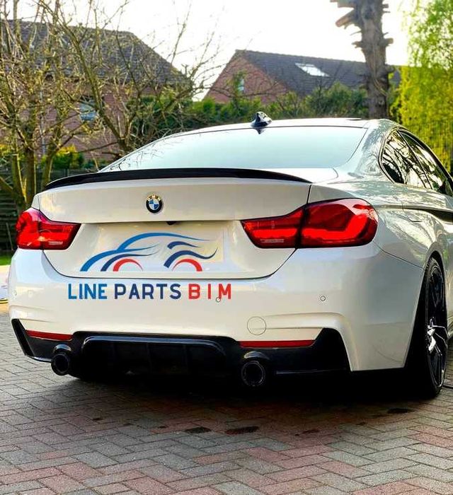 Eleron Lip Codita Portbagaj BMW Seria 4 F32 M Performance Negru Lucios