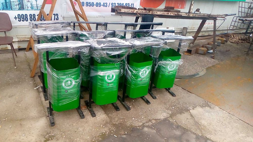 Урна металлическая уличная