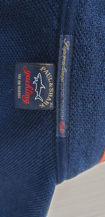 Paul & Shark Cool Touch Wool Cardigan Knitted Half Zip  XL ОРИГИНАЛ!