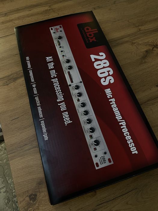 Микрофонный предусилитель. 286S mic preamp/processor
