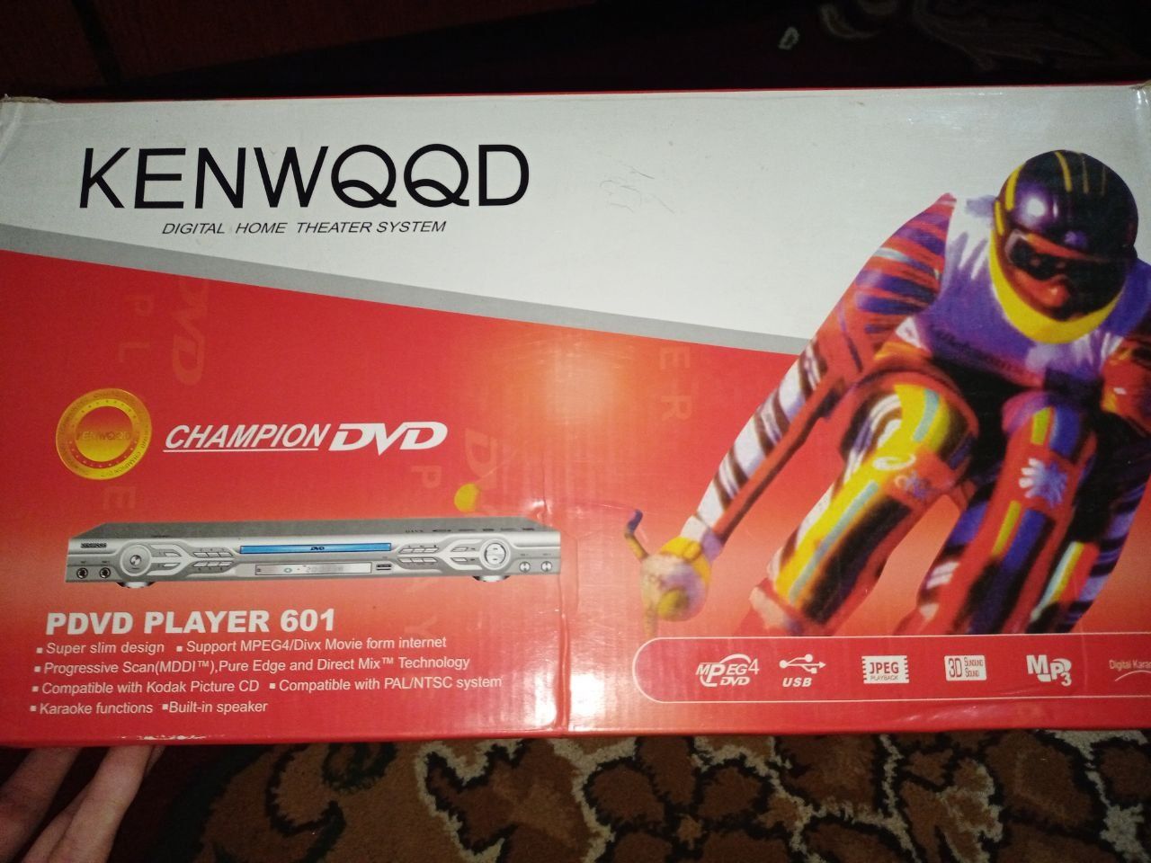 DVD KENWOOD champion