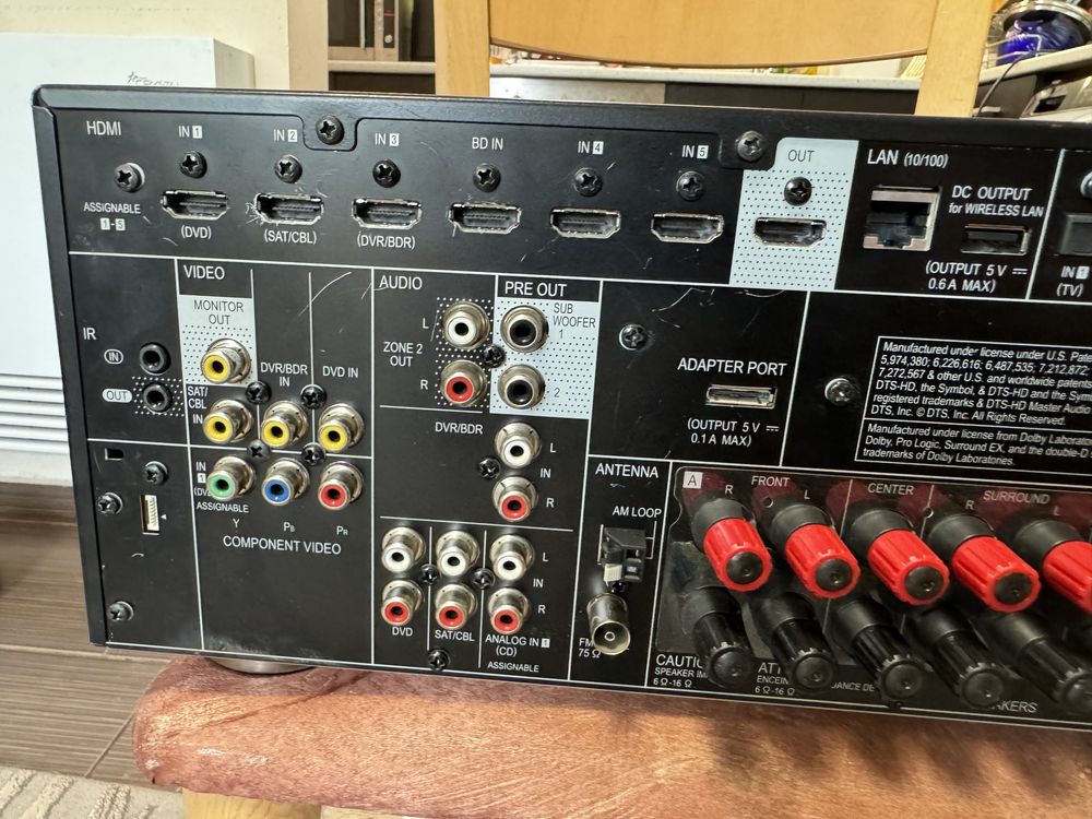 Pioneer VSX-922 resiver Усилвател