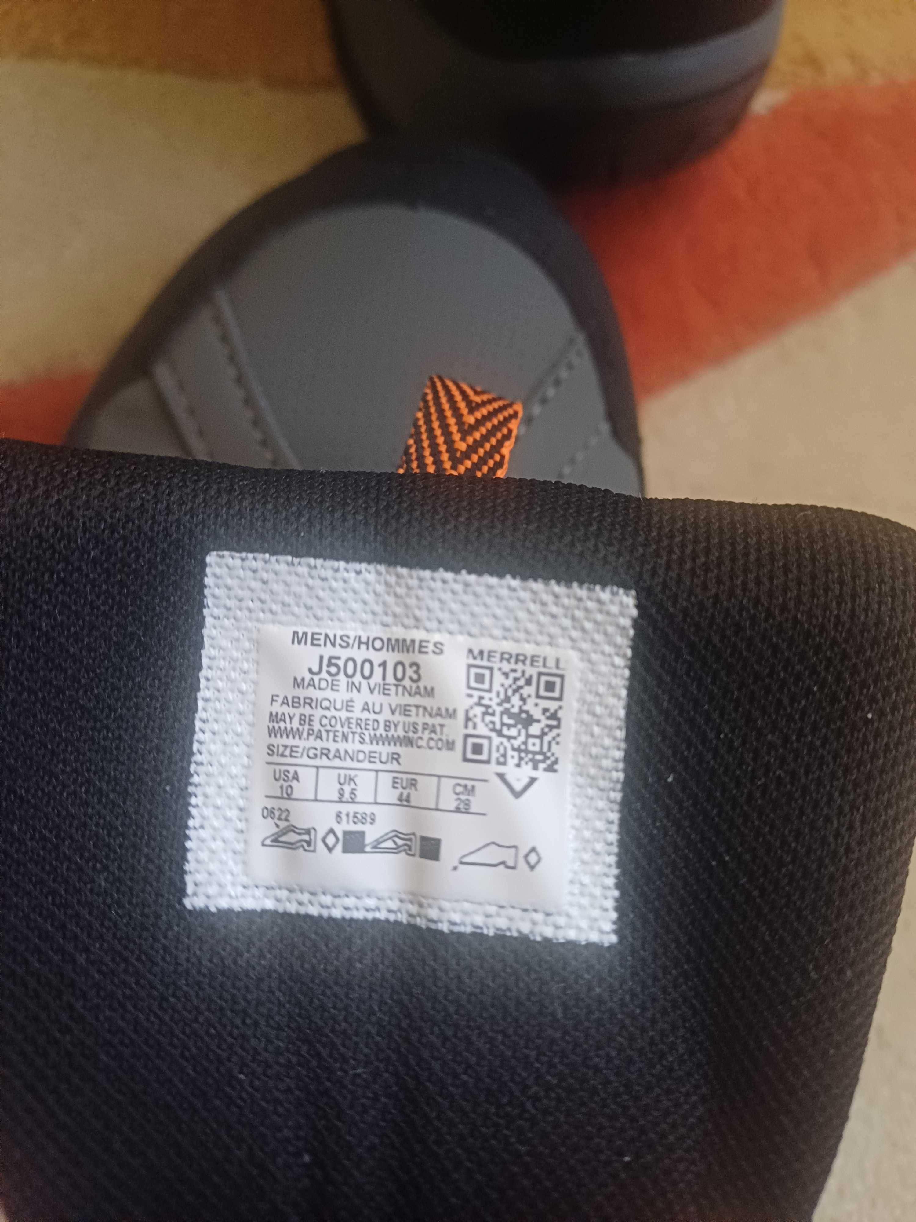 Ghete Merrell Bryce Mid GTX 44 NOI impermeabile