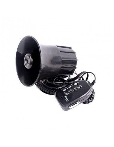 Pachet LED BAR POLICE +SIRENA 6 Melodii cu Microfon TRANSPORT 0