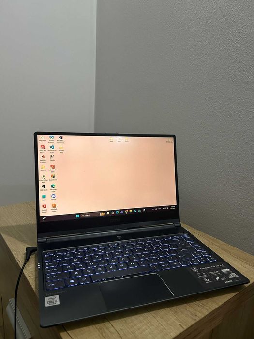 Laptop MSI 14' A10 16GB RAM 256 GB SSD Ultralight 1,18kg