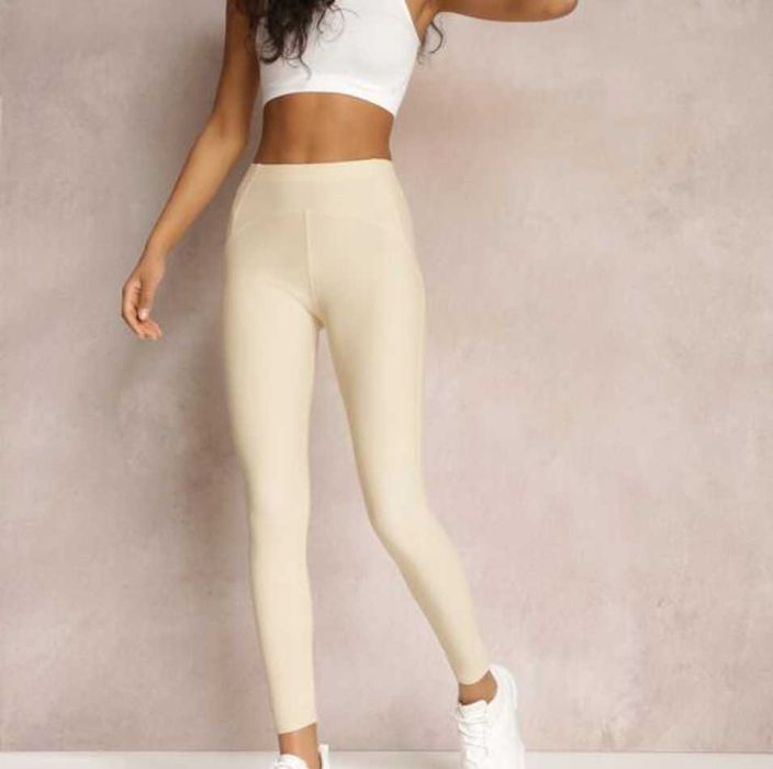 Colanti vanilie/bej deschis, material f calitativ, nou cu eticheta, S