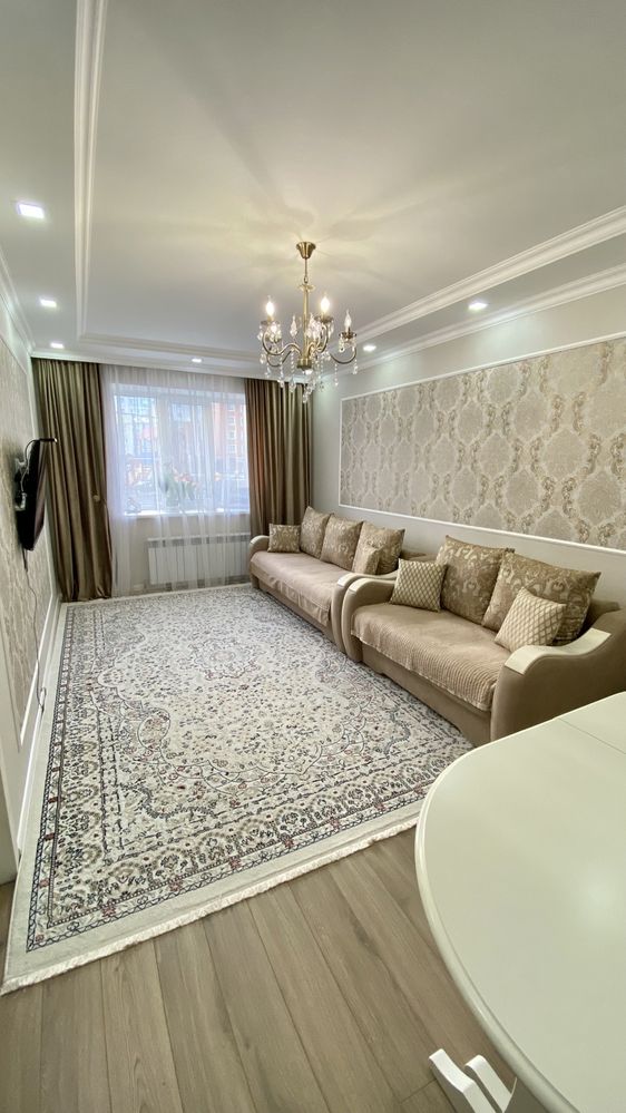 Продается полноценная 2-комнатная квартира в ЖК Арнау-7.