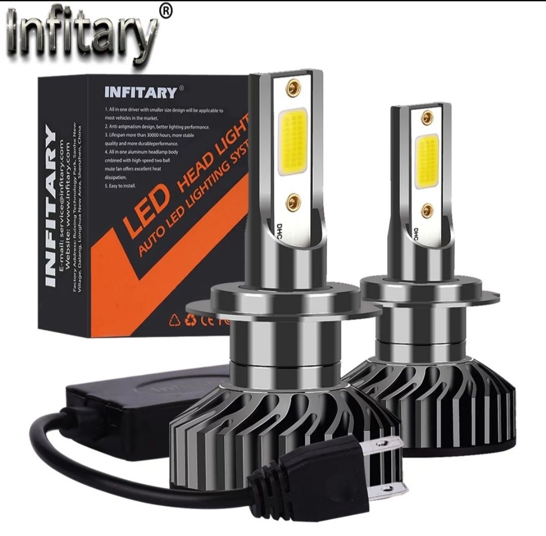 Kit Becuri Led CANBUS  H7  20.000 LM  și  30.000LM