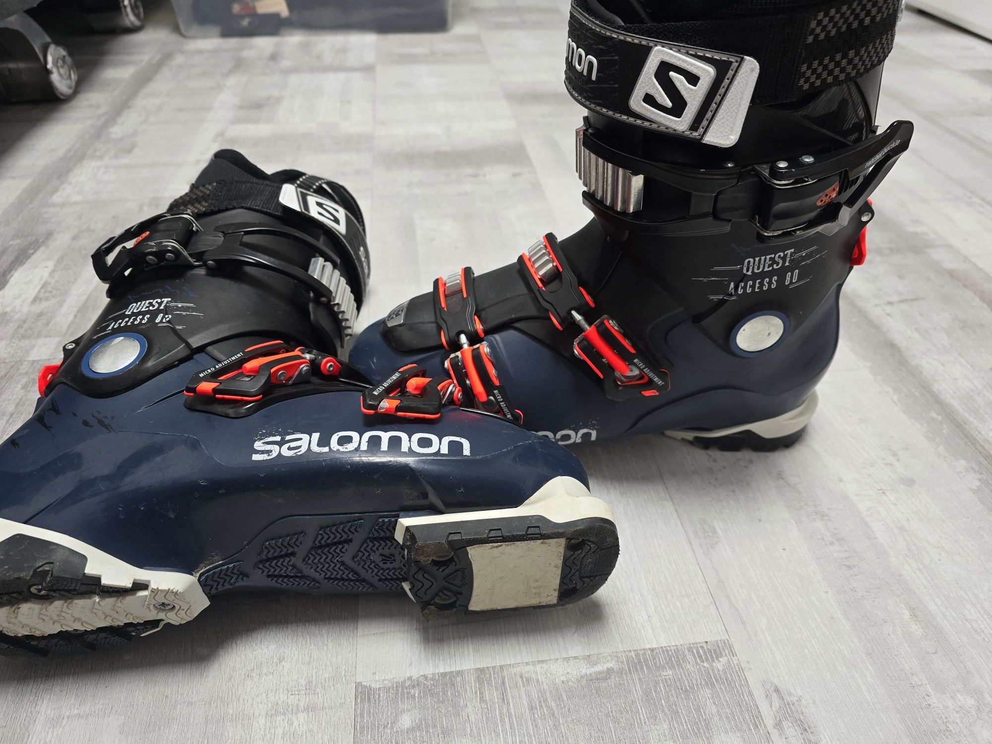 SALOMON E STANCE 84 177cm + legaturi m12 + clapari Salomon Quest 80 43