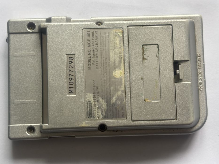 Joc Nintendo gameboy pocket silver