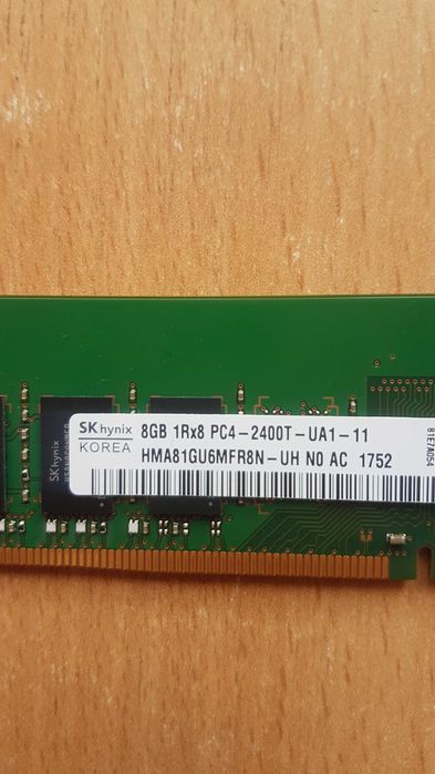 Memorie pc 8gb ddram 4 hynix