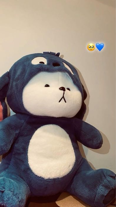 Мишка стич с капишоном